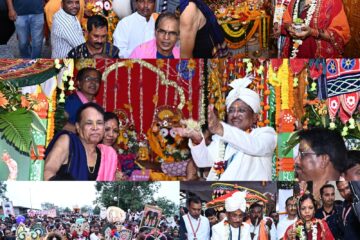 जगन्नाथ रथयात्रा में उमड़ा आस्था का सैलाब, सीएम विष्णुदेव साय निभा रहे गजपति महाराजा की परंपरागत भूमिका
