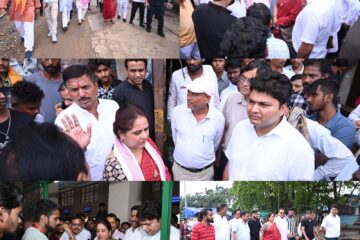 महापौर मीनल चौबे और आयुक्त विश्वदीप ने शास्त्री बाजार व बस स्टैंड का किया निरीक्षण, सफाई और यातायात व्यवस्था सुधारने दिए निर्देश