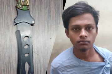 धारदार चाकू लेकर लोगों को डराने वाला युवक गिरफ्तार, पंडरी पुलिस की त्वरित कार्रवाई