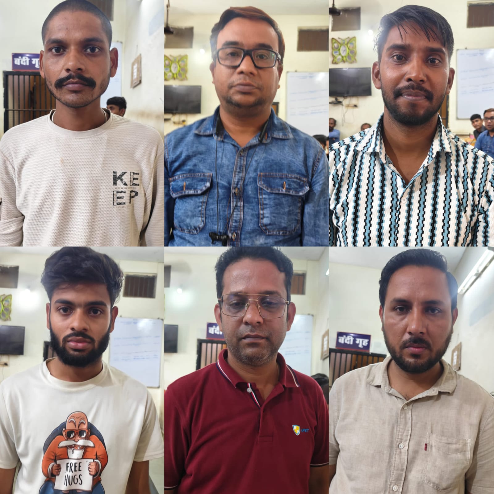 फ्लिपकार्ट से मंगवाए चाकुओं से लूट-हत्या, 6 गिरफ्तार