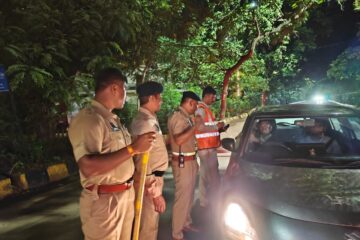 ड्रंक एंड ड्राइव पर रायपुर पुलिस की सख्ती, 22 पर कार्रवाई